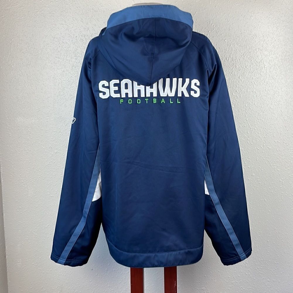 NFL Seattle Seahawks Full Zip Jacket Size L EUC - Picture 5 of 9